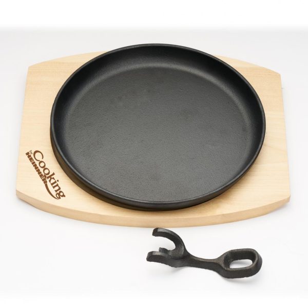 Platou servire rotund plita incinsa  22 cm Fonta Pura - imagine 3