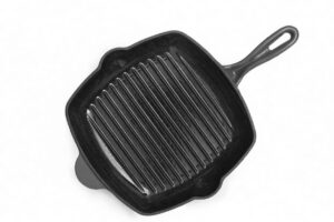 Tigaie grill fontă emailată 26,5 cm