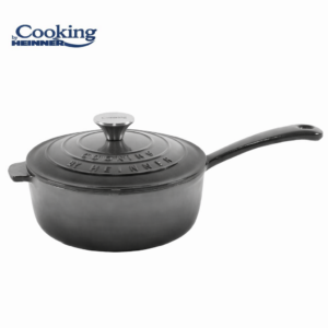 Tigaie adâncă fontă emailată cu capac 24 cm (2.5 L)