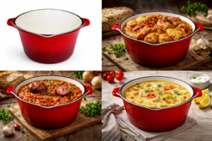 Ceaun fontă emailată 22 cm (3 L)