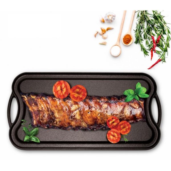 Tava grill plita fonta pura