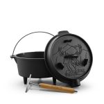 Ceaun Fonta Pura 7 litri cu Capac grill 29.5 cm