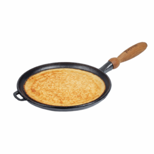 Tigaie fontă clătite 24 cm x 2,5 cm