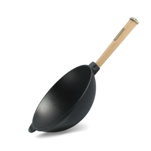 Tigaie wok fontă 24 cm 2.2 L