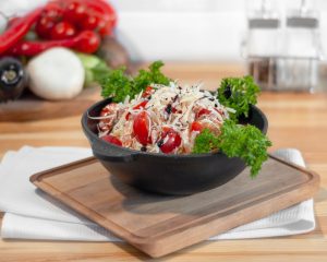 Wok fontă pură bol servire 1 L