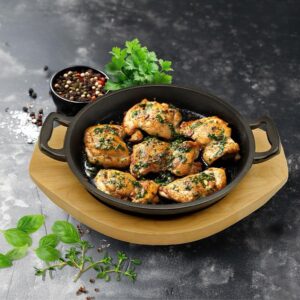 Tigaie rotundă plită încinsă