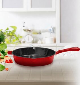 Tigaie fontă emailată 26 cm x 5 cm