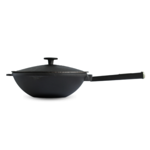 Tigaie fonta Wok cu capac fonta 26 cm 2.8L