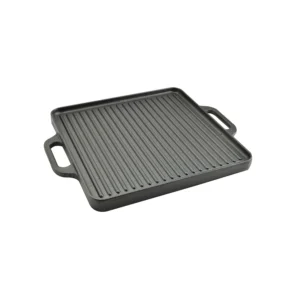 Tavă grill fontă pură 33 × 3 cm