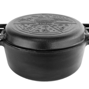 Cratita fonta 6l cu capac tigaie