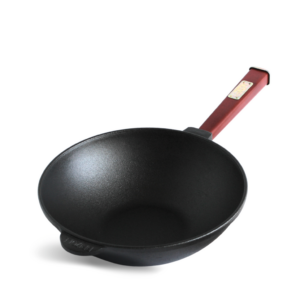 Tigaie fontă wok 24 cm 2,2 L