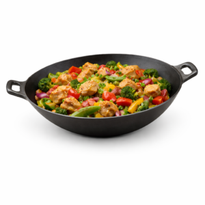 Ceaun wok fontă pură (4.7 L)