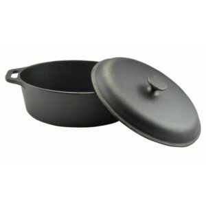 Oală ovală fontă pură