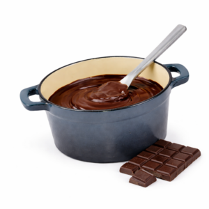 Cratita fontă emailată cu capac 13 cm (0.6 L)