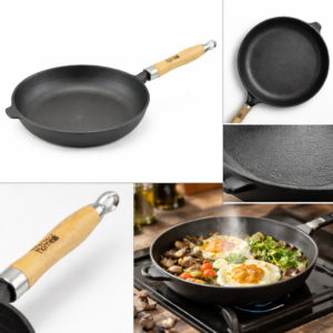 Tigaie fontă pură 30 × 5 cm