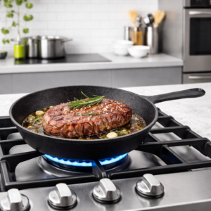 Tigaie fontă pură 26 x 5 cm