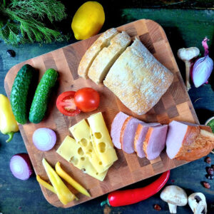 Tocător lemn mozaic