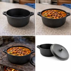 Oală fontă pură 26 cm (5 L)