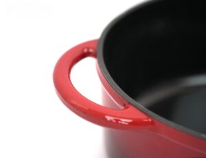 Semioală ovală fontă emailată 6 L