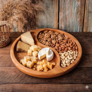 Platou rustic 2 compartimente