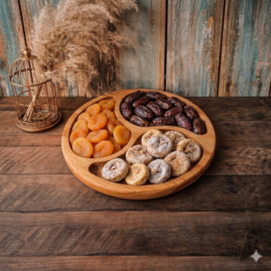 Platou rustic 5 compartimente