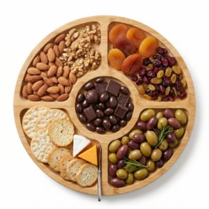 Platou rustic 5 compartimente