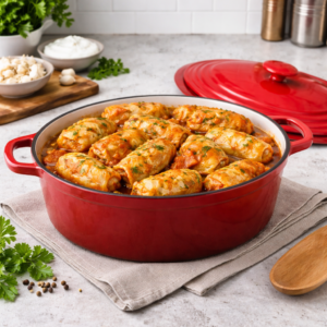 Oală ovală fontă emailată