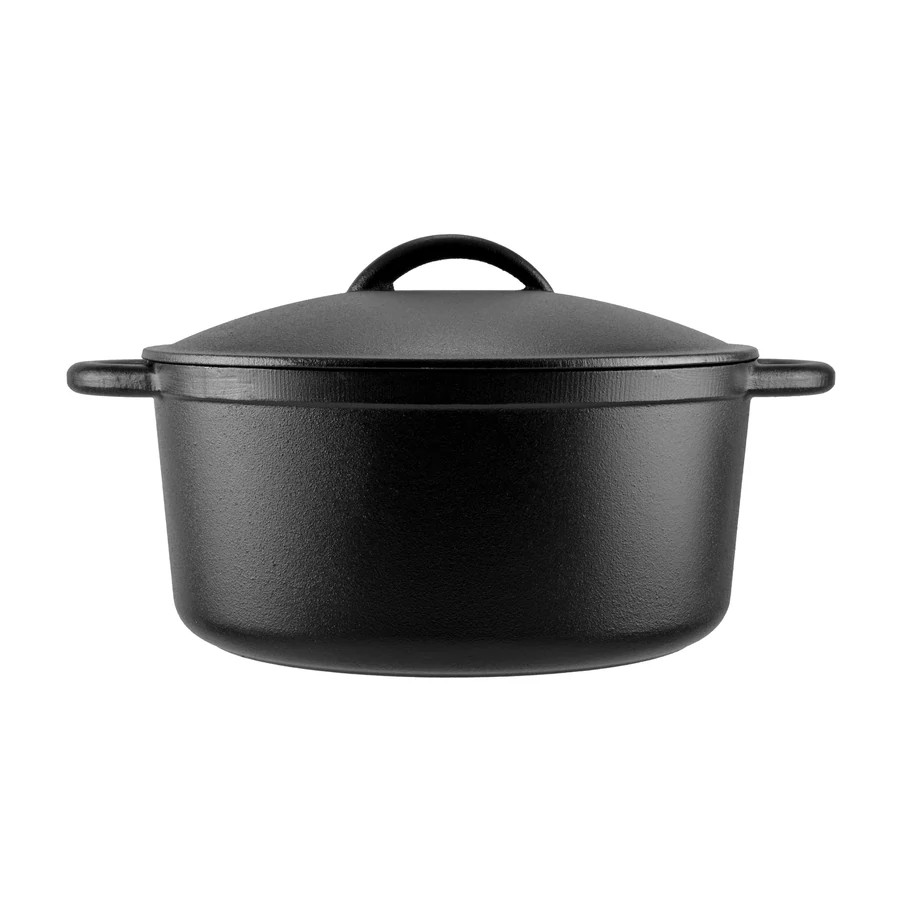 Cratiță fontă cu capac 26 cm (5 L) - imagine 2