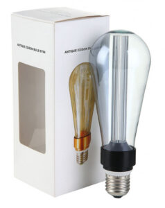 Lustră fontă cu 5 becuri Edison