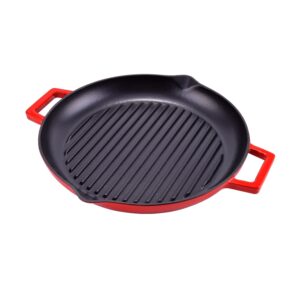 Tavă grill fontă emailată 30 cm