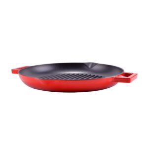 Tavă grill fontă emailată 30 cm