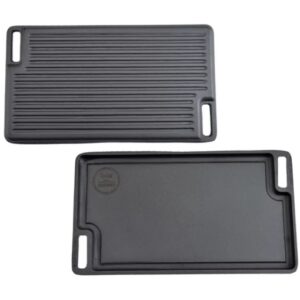 Plită grill fontă pură 45 × 25 cm