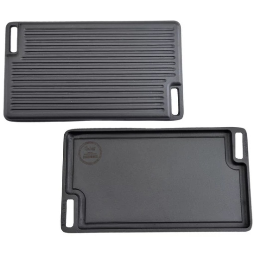 Plită grill fontă pură 45 × 25 cm