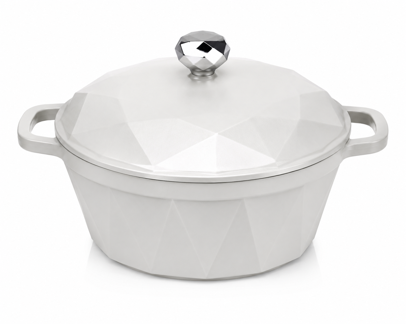 Semioală fontă emailată diamond cu capac 24 cm (3.5 L)